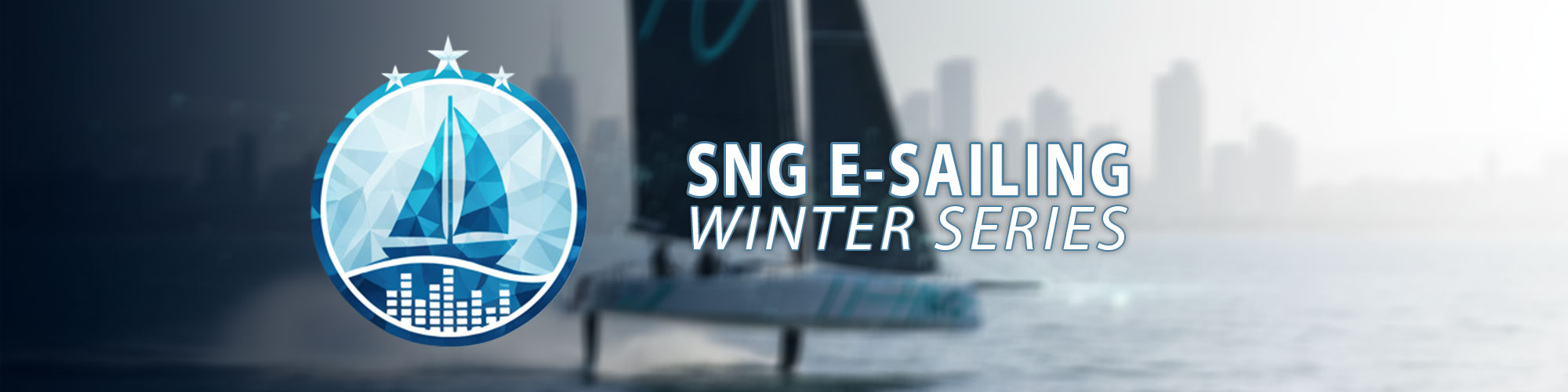 entête SNG E-sailing Winter Series